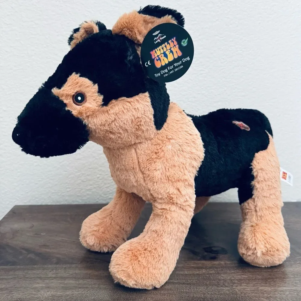 Plush Large German Shepherd Stuffed Animal Dog Toy